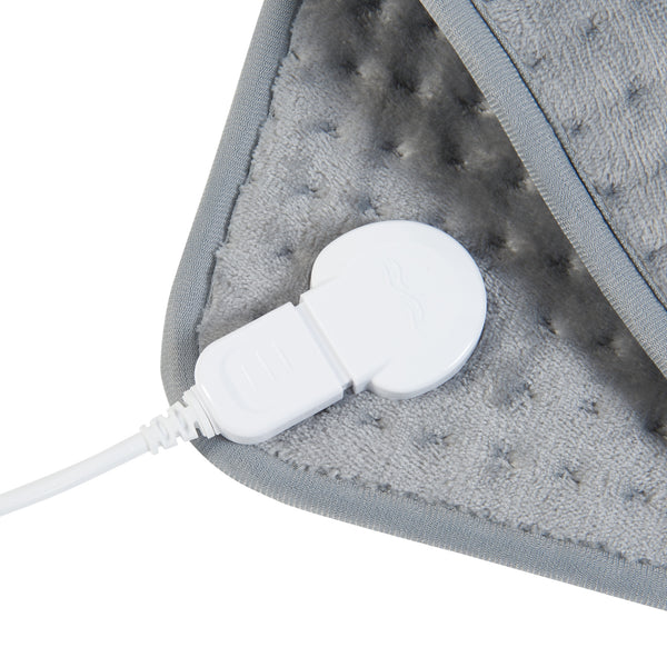 Elektryczna podkładka grzewcza Borrello 100W 65x45cm Szara [en.casa]