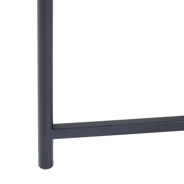 Stolik boczny Sälen metal czarny [en.casa]