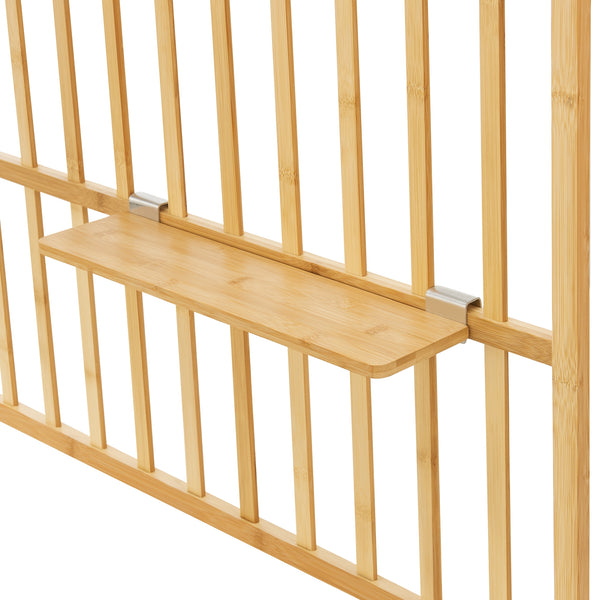 Półka ścienna Røst 120x80x13cm bambus [en.casa]