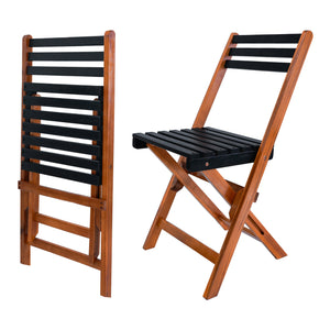 Zestaw mebli ogrodowych Altamura 5-częściowy z drewna akacjowego z certyfikatem FSC® [en.casa]