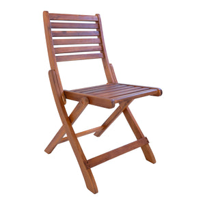 Zestaw mebli ogrodowych Ancarano 5-częściowy z drewna akacjowego z certyfikatem FSC® [en.casa]