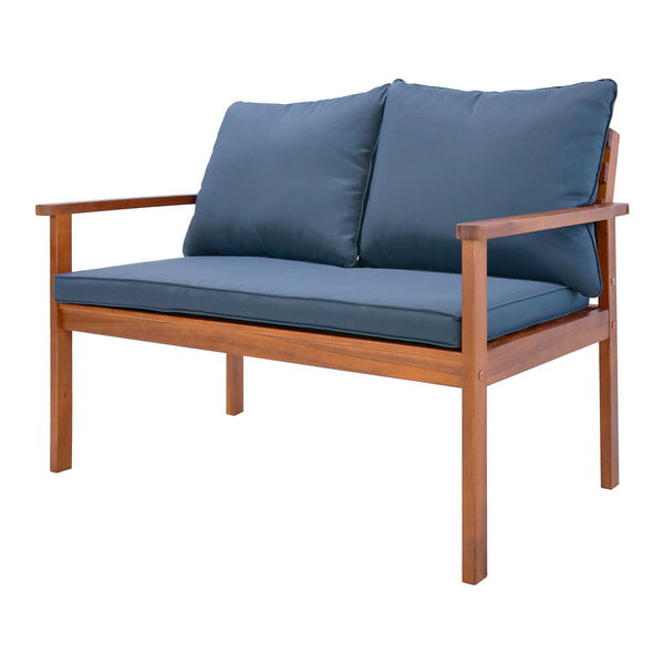 Zestaw mebli ogrodowych Brittoli 4-cz. drewno akacjowe z certyfikatem FSC® [en.casa]