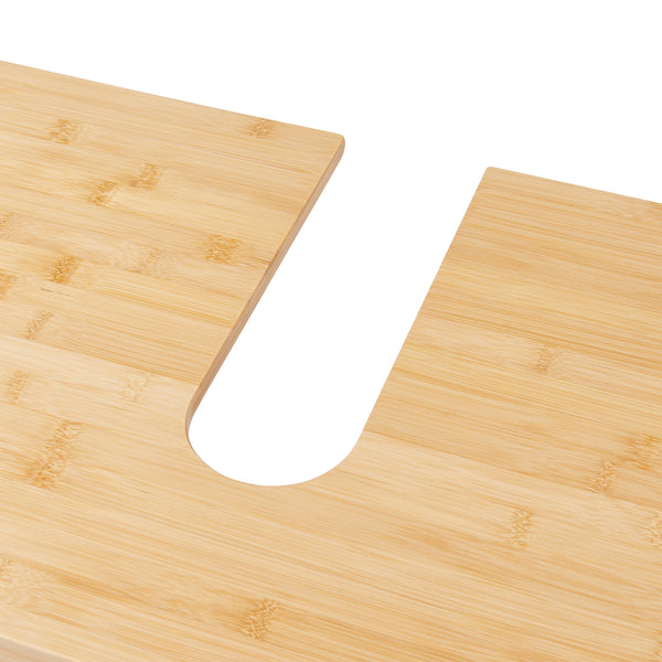 Szafka podumywalkowa Boksereys 60x100x35 cm z naturalnego bambusa [en.casa]