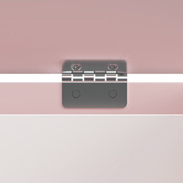 Pudełko na zabawki Vestnes 60x30x44 cm Cotton Candy/Białe [en.casa]