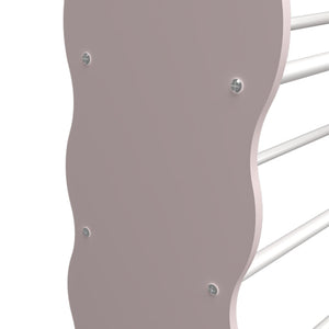 Półka dziecięca Vestnes z 12 pojemnikami do przechowywania 78x86x27 cm Cotton Candy/Biały [en.casa]