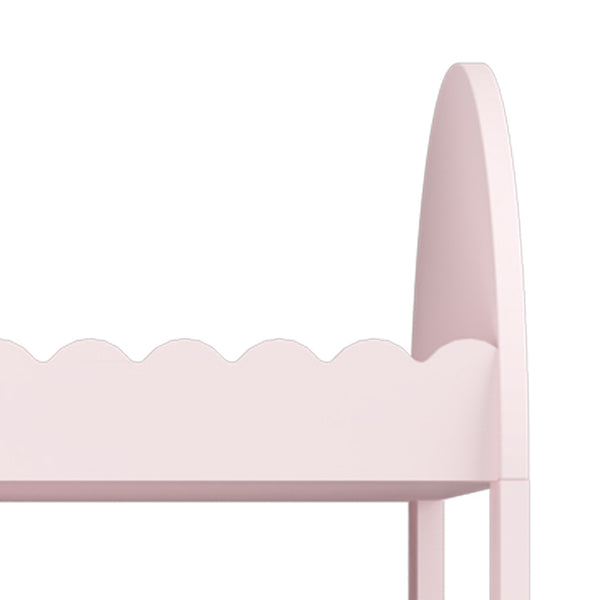 Szafa dziecięca Vestnes z lustrem 100x94x38 cm Cotton Candy [en.casa]