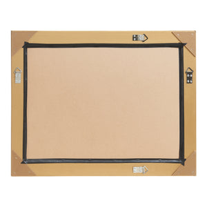 Lustro ścienne Punkalaidun w stylu barokowym 80x60 cm kolor złoty [en.casa]