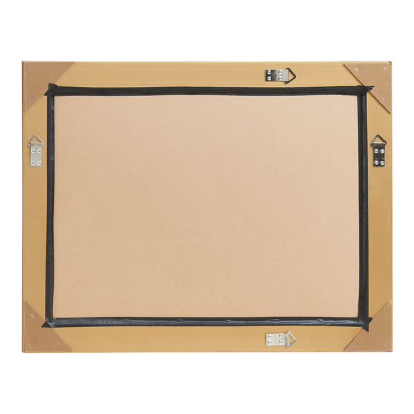 Lustro ścienne Punkalaidun w stylu barokowym 80x60 cm kolor złoty [en.casa]