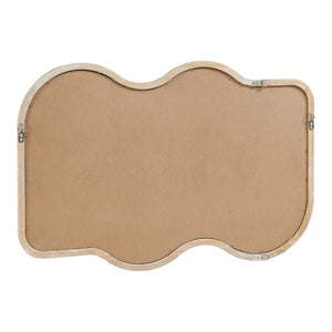 Lustro ścienne Bellerirnu 90x60 cm dąb sonoma [en.casa]