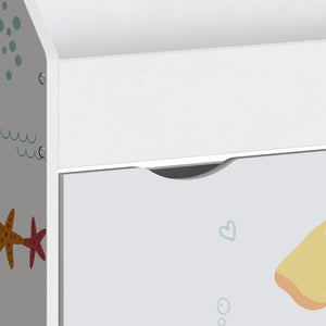 Półka dziecięca Aarnskona 70x63x30 cm motyw Aqua Dream [en.casa]