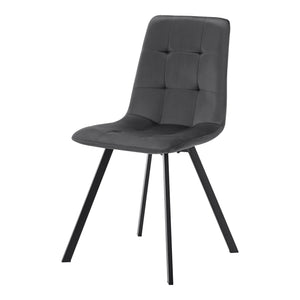 Zestaw jadalniany Lindesberg 5-częściowy ciemnoszary [en.casa]