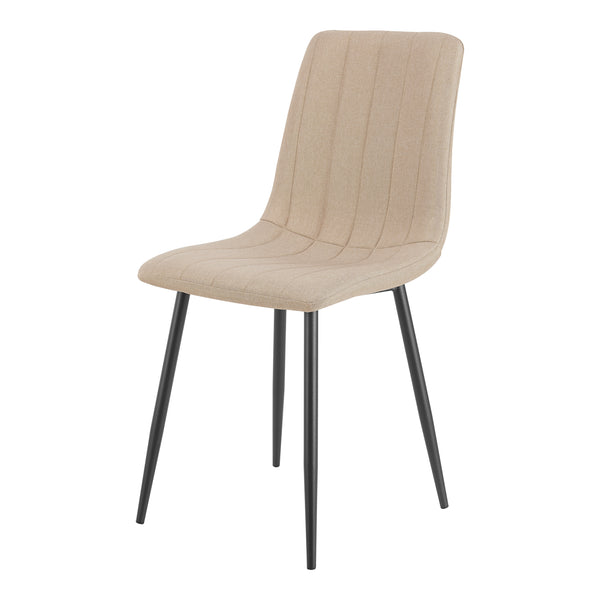 Zestaw jadalniany Fitjar 5-częściowy beton / jasnobrązowy [en.casa]