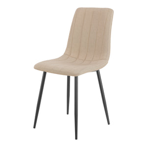 Zestaw jadalniany Lindesberg 5-częściowy okrągły szary/jasnobrązowy [en.casa]