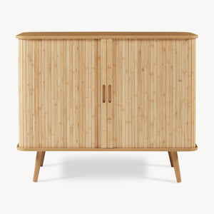 Szafka boczna Nordkapp 100x40x80 cm bambus [en.casa]