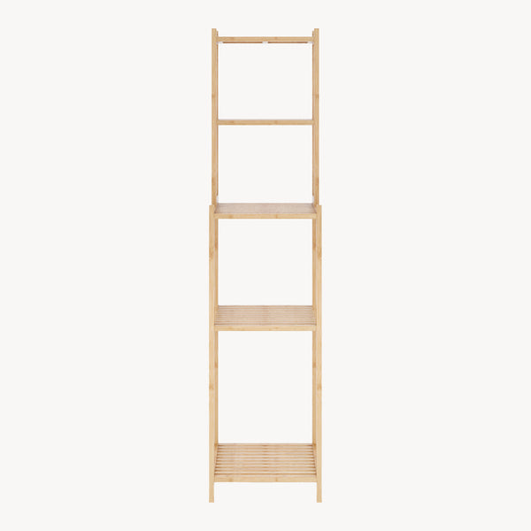 Regał łazienkowy Anun 128x30x30 cm bambus naturalny [en.casa]