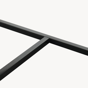 Stojak na ubrania Norjad 160x80x41 cm metal czarny [en.casa]