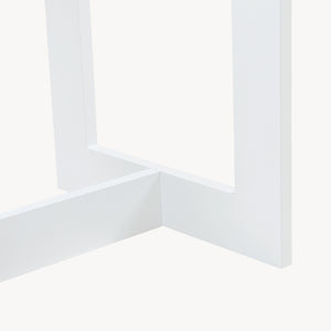 Wieszak na płaszcze Værløse 78x75x35cm Biały [en.casa]