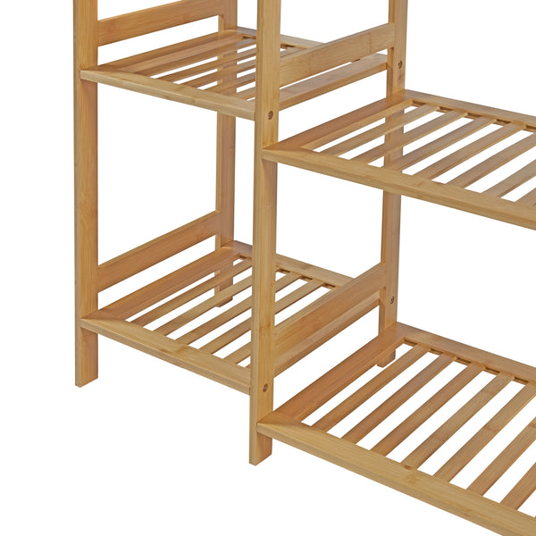 Wieszak bambusowy Ilomantsi [en.casa]