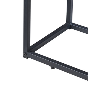 Vaasa stojak na drewno opałowe z siedziskiem 100x30x50cm [en.casa]