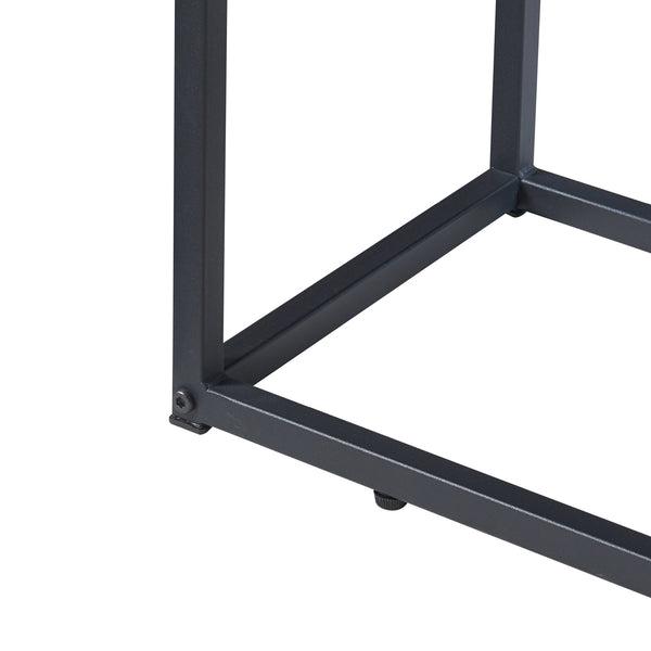 Vaasa stojak na drewno opałowe z siedziskiem 100x30x50cm [en.casa]