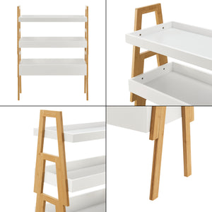 Hitra 3-częściowy regał bambusowy [en.casa]