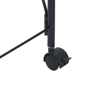 Wózek do serwowania Austrheim 73x50x33cm czarny [en.casa]