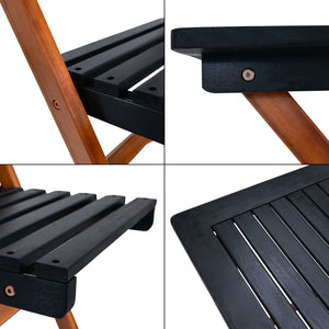 Zestaw mebli ogrodowych Altamura 5-częściowy z drewna akacjowego z certyfikatem FSC® [en.casa]