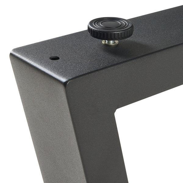 Stelaż do stołu zestaw 2 sztuk Lyngby 72x55/70cm czarny [en.casa]