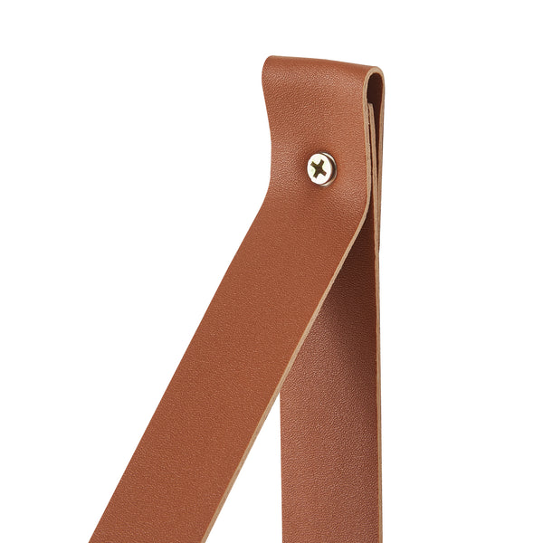 Zestaw półek ściennych Utsira 48/60 x 20 x 30 cm 2-częściowy dąb/brąz [en.casa]