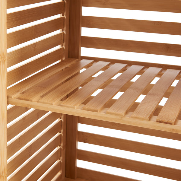 Boksereys jednostka wysoka 180x35x35 cm bambus [en.casa]