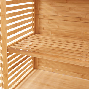 Szafka łazienkowa Raurgela 180x80x40 cm bambus [en.casa]