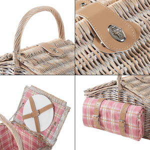 Kosz piknikowy Bucchianico dla 2 osób w komplecie [casa.pro]