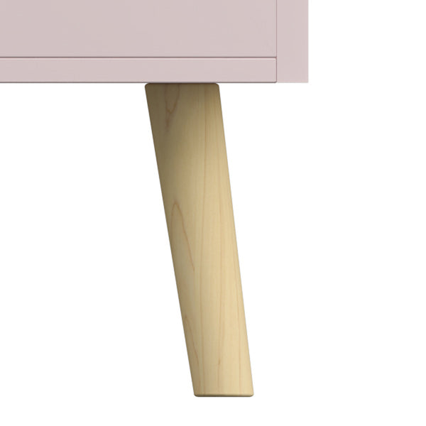 Pudełko na zabawki Vestnes 60x30x44 cm Cotton Candy/Białe [en.casa]