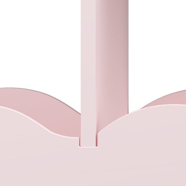 Szafa dziecięca Vestnes z lustrem 100x94x38 cm Cotton Candy [en.casa]