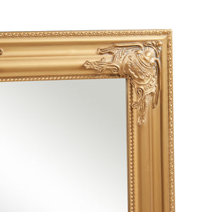 Lustro ścienne Punkalaidun w stylu barokowym 80x60 cm kolor złoty [en.casa]