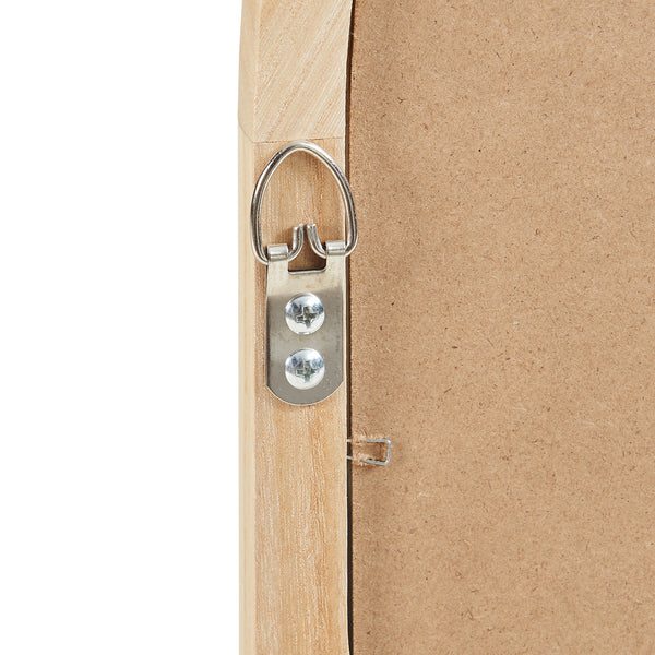 Lustro ścienne Podena 90x60 cm naturalne [en.casa]