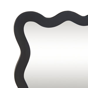 Lustro ścienne Koster 90x60 cm czarne [en.casa]