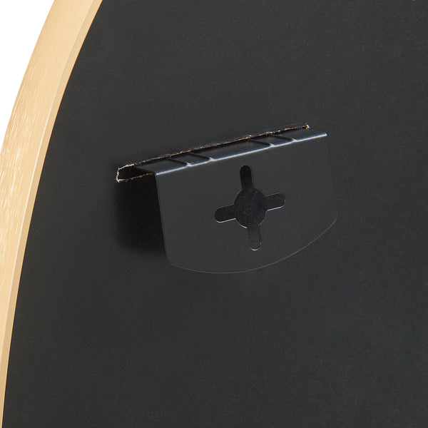 Lustro ścienne Lardkapihond 75x53 cm w kolorze złotym [en.casa]