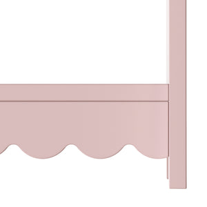 Szafa dziecięca Vestnes 90x80x38 cm Cotton Candy/White [en.casa]