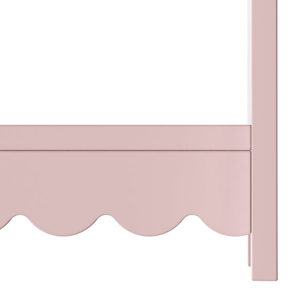 Szafa dziecięca Vestnes 90x80x38 cm Cotton Candy/White [en.casa]