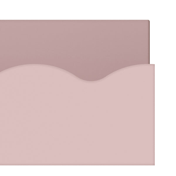 Półka ścienna dla dzieci zestaw 2 Vestnes 60x10x5 cm Cotton Candy [en.casa]