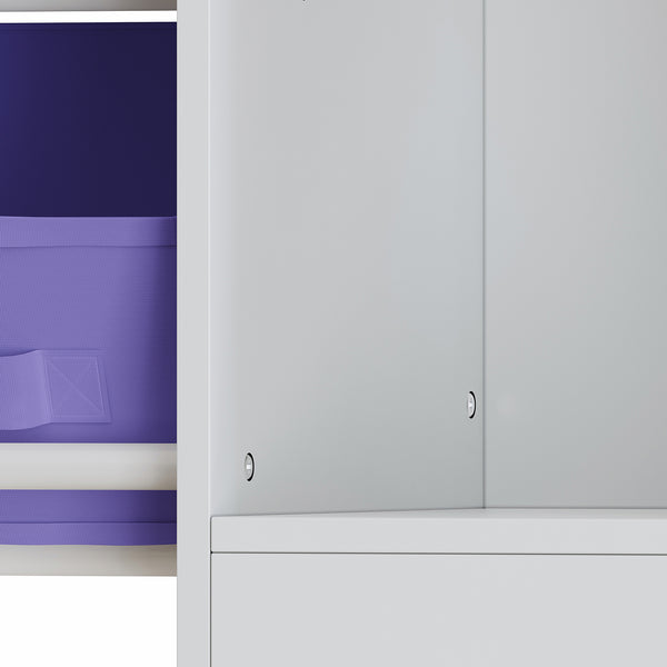 Półka dziecięca Farusa 80x90x30 cm motyw Aqua Dream [en.casa]