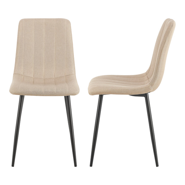 Zestaw jadalniany Hemnes 5-częściowy dąb/jasny brąz [en.casa]