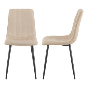 Zestaw jadalniany Lindesberg 5-częściowy okrągły szary/jasnobrązowy [en.casa]