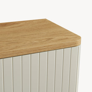 Szafka wisząca Ferrersp 50x45x24 cm dąb optyka/piaskowy [en.casa]