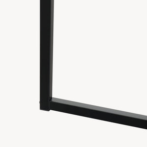 Stojak na ubrania Norjad 160x80x41 cm metal czarny [en.casa]