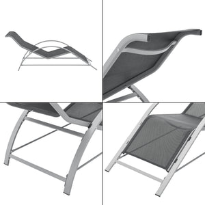 Zestaw mebli ogrodowych Binetto 3 szt [en.casa]