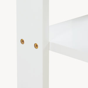 Stolik boczny Thyholm 55x30x30 cm biały [en.casa]