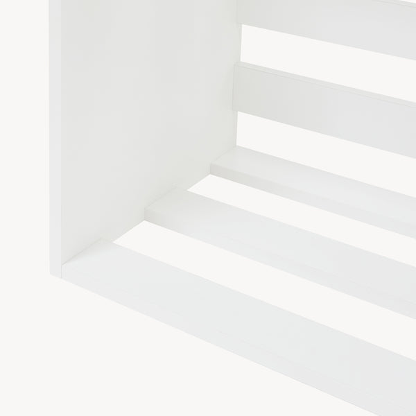 Stolik boczny Rønde 43x64x33 cm biały [en.casa]