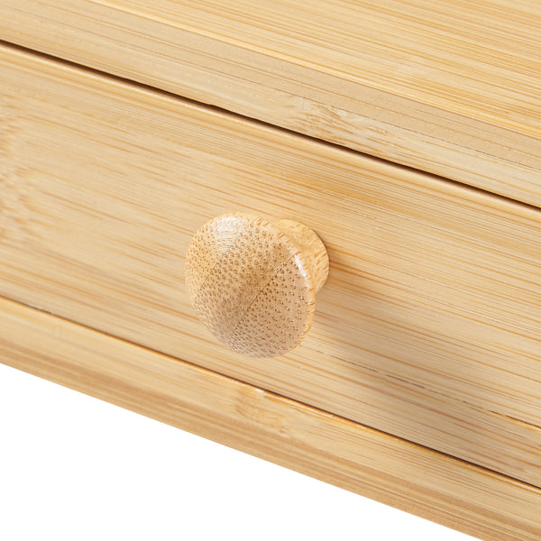 Stojak na monitor Hallstahammar 56x18x9,5 cm bambus [en.casa]